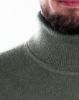 Image de Pull col roulé cahemire unité XL KAKI