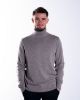 Image de Pull col roulé cahemire unité L TAUPE