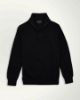 Image de Pull col camionneur cahemire unité S NOIR