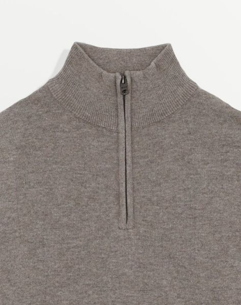 Image de Pull col camionneur cahemire unité 4 XL TAUPE