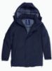 Image de Veste longue capuche zippée 2 XL BLEU NUIT