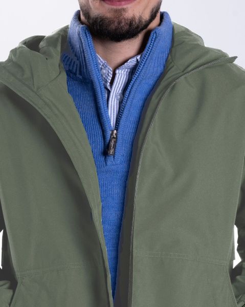 Image de Veste coupe-vent capuche unité 3 XL KAKI