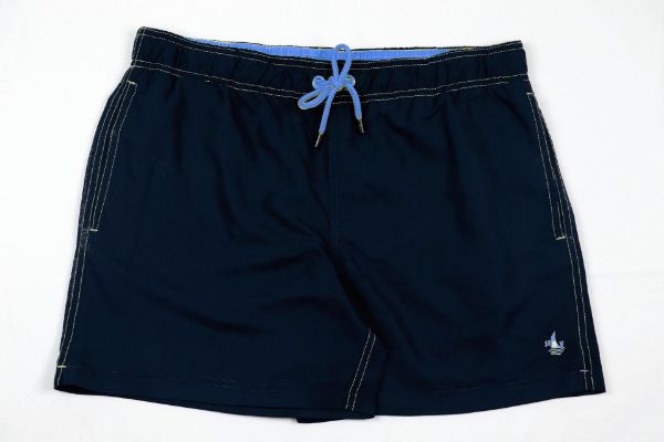 Image de Short de bain uni L MARINE / CIEL