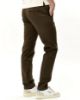 Image de Pantalon coton Lycra structuré 48 MARRON