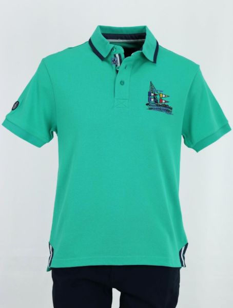Image de Polo grandes régates 4 XL VERT MENTHE