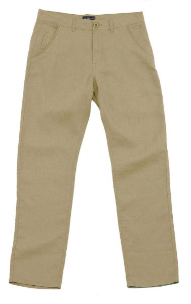 Image de Pantalon chino lin 46 BEIGE