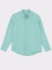 Image de Chemise lin unie col Mao 3 XL TURQUOISE