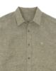 Image de Chemise en lin manches longues chinée M OLIVE