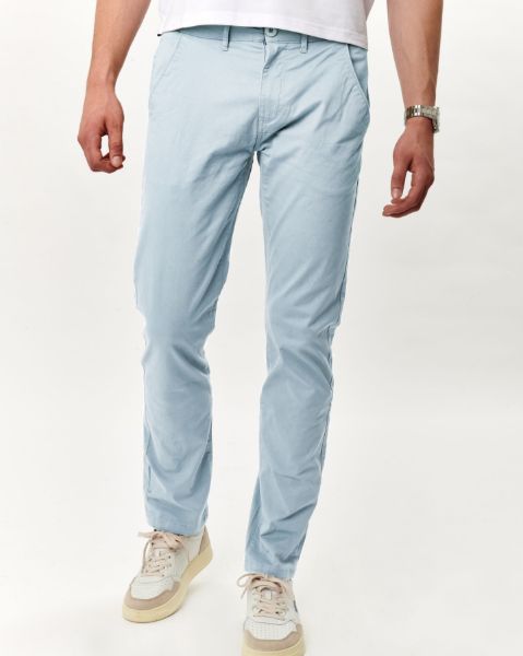 Image de Pantalon chino coton élasthanne 38 GLACIER