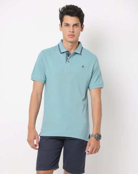 Image de Polo uni coton piqué 4 XL LAGON
