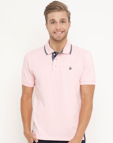 Image de Polo uni coton piqué M ROSE