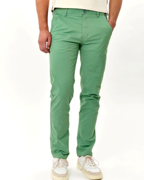 Image de Pantalon coton - élasthane 54 VERT MOUSSE