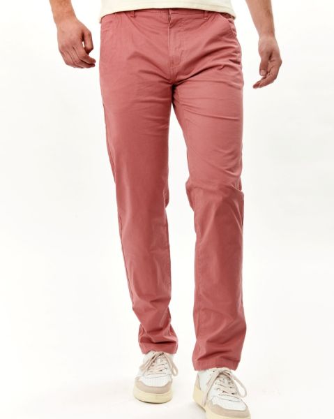 Image de Pantalon coton - élasthane 50 VIEUX ROSE