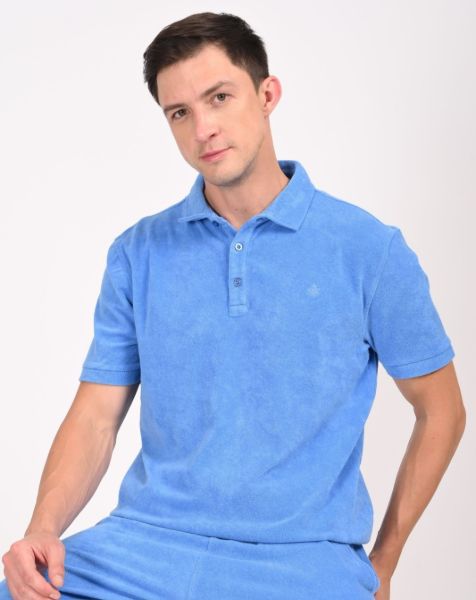 Image de Polo velours éponge uni 4 XL LAVANDE