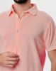 Image de Polo chemise boutonné velours éponge XL VIEUX ROSE