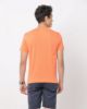 Image de T shirt coton bio-wash col V 2 XL CORAIL