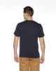 Image de T shirt coton bio-wash col V M MARINE