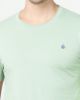 Image de T shirt coton bio-wash col rond 4 XL AQUA