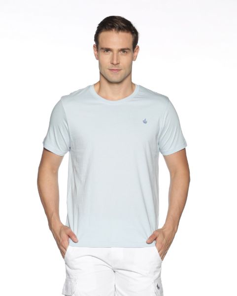 Image de T shirt coton bio-wash col rond XL GLACIER