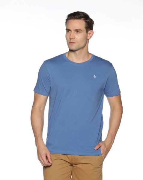 Image de T shirt coton bio-wash col rond L OCEAN