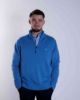 Image de Pull coton demi zip 4 XL COBALT