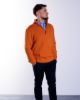 Image de Pull coton demi zip 3 XL MANDARINE