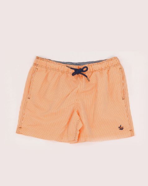 Image de Short de bain rayé L ORANGE