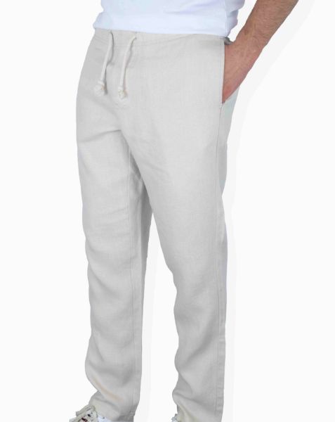 Image de Pantalon lin élastiqué XL MASTIC