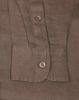 Image de Chemise lin unie 2 XL TAUPE