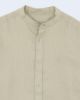 Image de Chemise lin unie col Mao 4 XL NATUREL