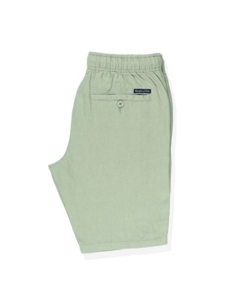 Image de Bermuda lin élastiqué 3 XL KAKI