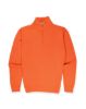 Image de Pull coton demi zip 2 XL MANDARINE