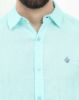 Image de Chemise lin unie 4 XL TURQUOISE