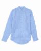 Image de Chemise lin manches longues rayée 4 XL CIEL