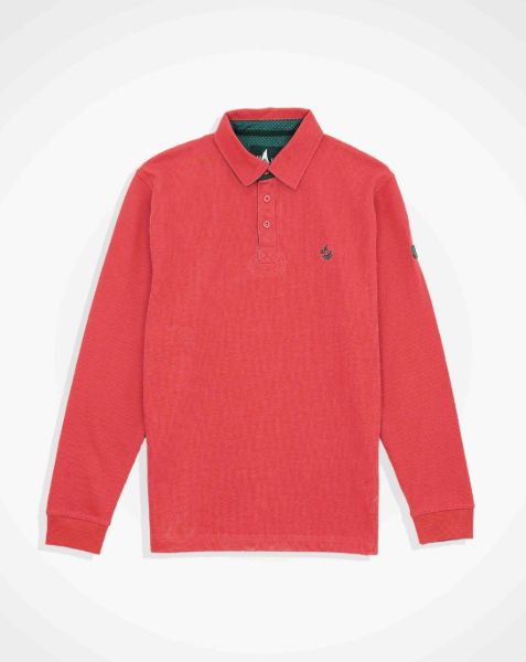 Image de Sweat shirt col polo 3 XL CORAIL