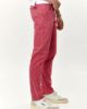 Image de Pantalon coton - élasthane 42 FRAMBOISE