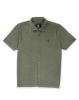 Image de Polo chemise boutonné velours éponge XL VERT DE GRIS