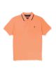 Image de Polo uni coton piqué M ABRICOT