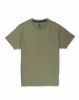 Image de T shirt coton bio-wash col rond 2 XL OLIVE