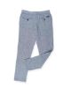 Image de Pantalon lin jog. rayé unité M MARINE