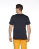 Image de T shirt coton bio-wash col rond 2 XL MARINE