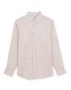 Image de Chemise lin manches longues rayée XL BEIGE