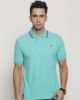 Image de Polo uni coton piqué S AQUA