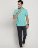 Image de Polo uni coton piqué S AQUA