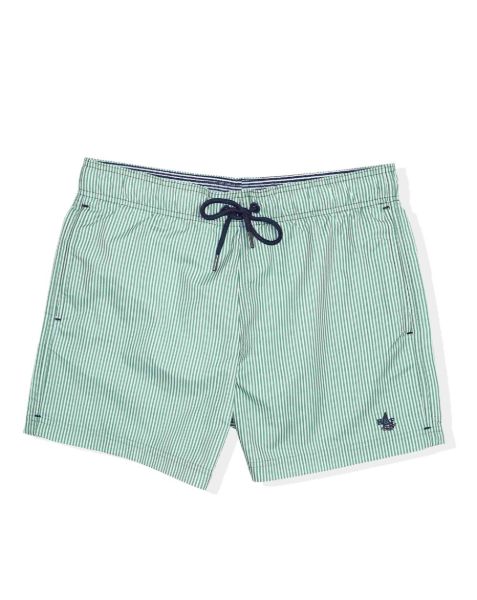 Image de Short de bain fines rayures M KAKI
