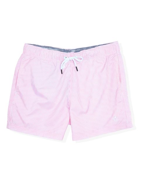 Image de Short de bain fines rayures 2 XL ROSE