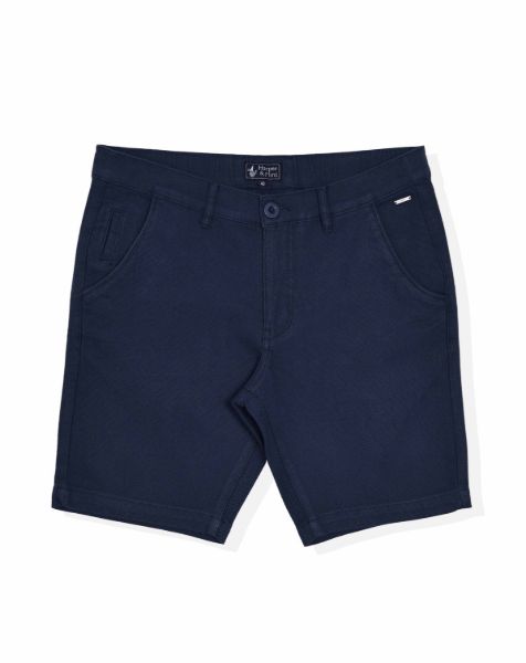 Image de Bermuda Dobby coton unité 42 MARINE