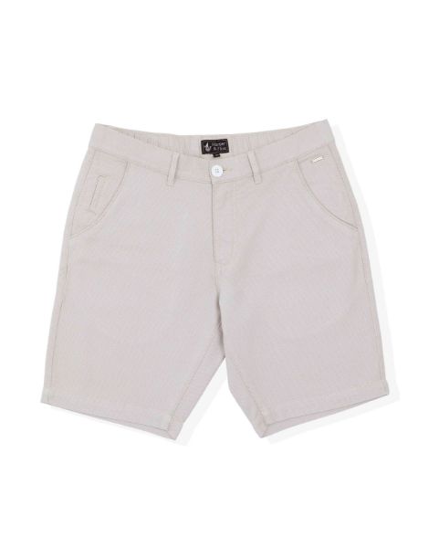 Image de Bermuda Dobby coton unité 38 MASTIC