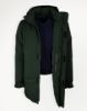 Image de Veste longue capuche zippée M KAKI