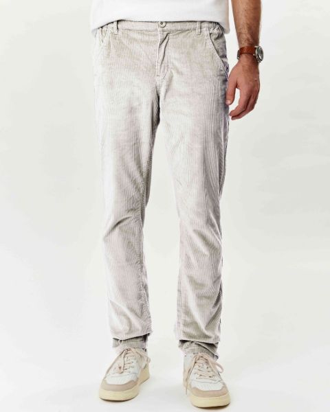Image de Pantalon chino velours côtelé 38 MASTIC